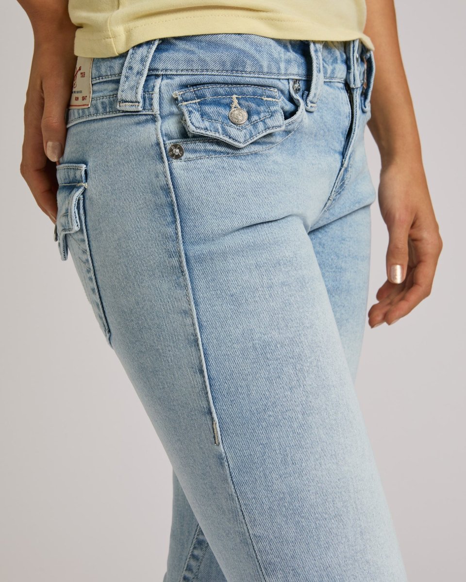 True Religion jeans - Joey Low Rise Flare Flap Serene Meadows - Bild 7