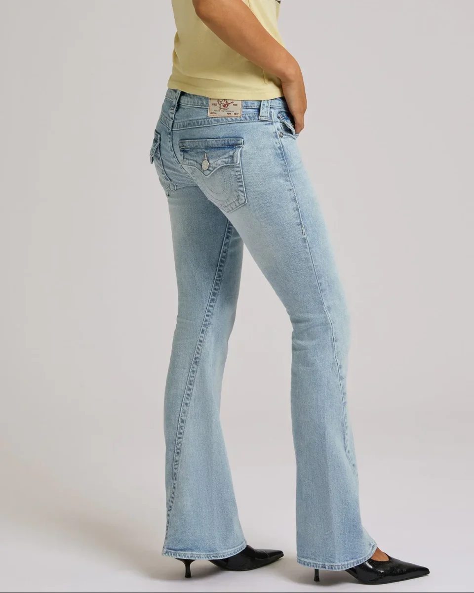 True Religion jeans - Joey Low Rise Flare Flap Serene Meadows - Bild 4