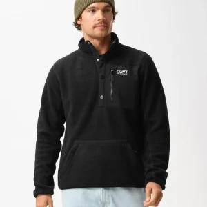 Snap Fleece Pile Herr - Svart
