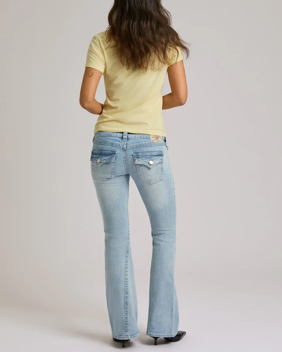 True Religion jeans - Joey Low Rise Flare Flap Serene Meadows - Bild 5