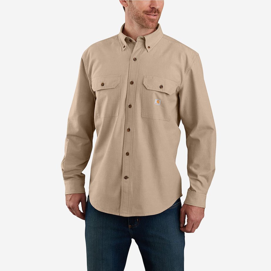 Carhartt chambray långärmad skjorta