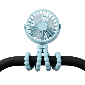 Bärbar Fläkt - USB Uppladdningsbar Tripod Fläkt Med 360° Rotation