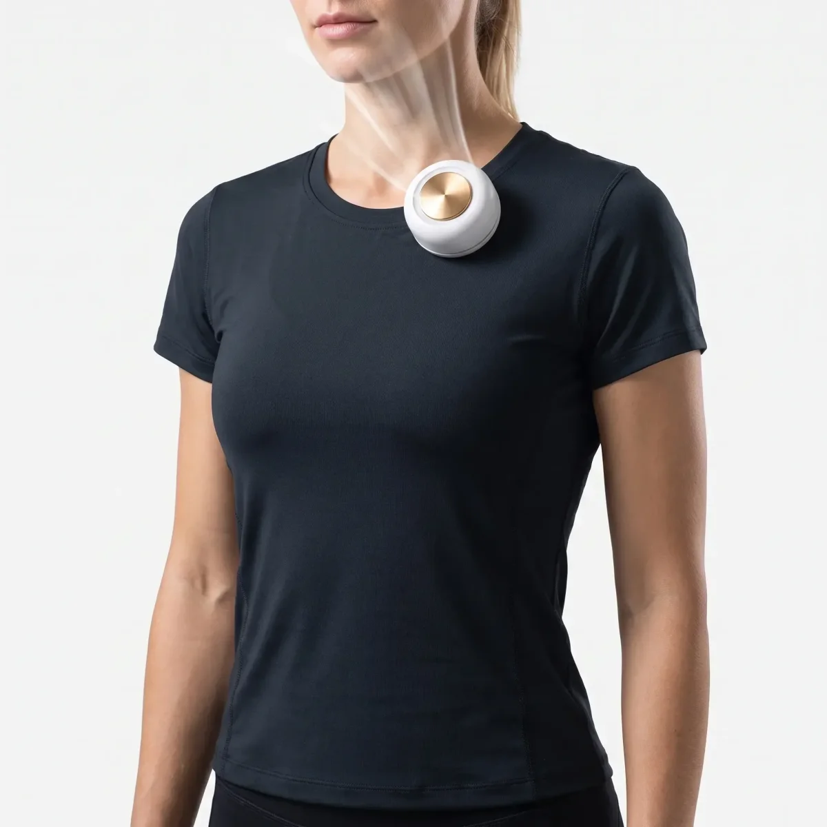 Klemmeventilator - USB Type C Uppladdningsbar Fläkt Med 360° Rotation - Bild 4