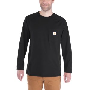 Carhartt force långärmad t-shirt med bröstficka