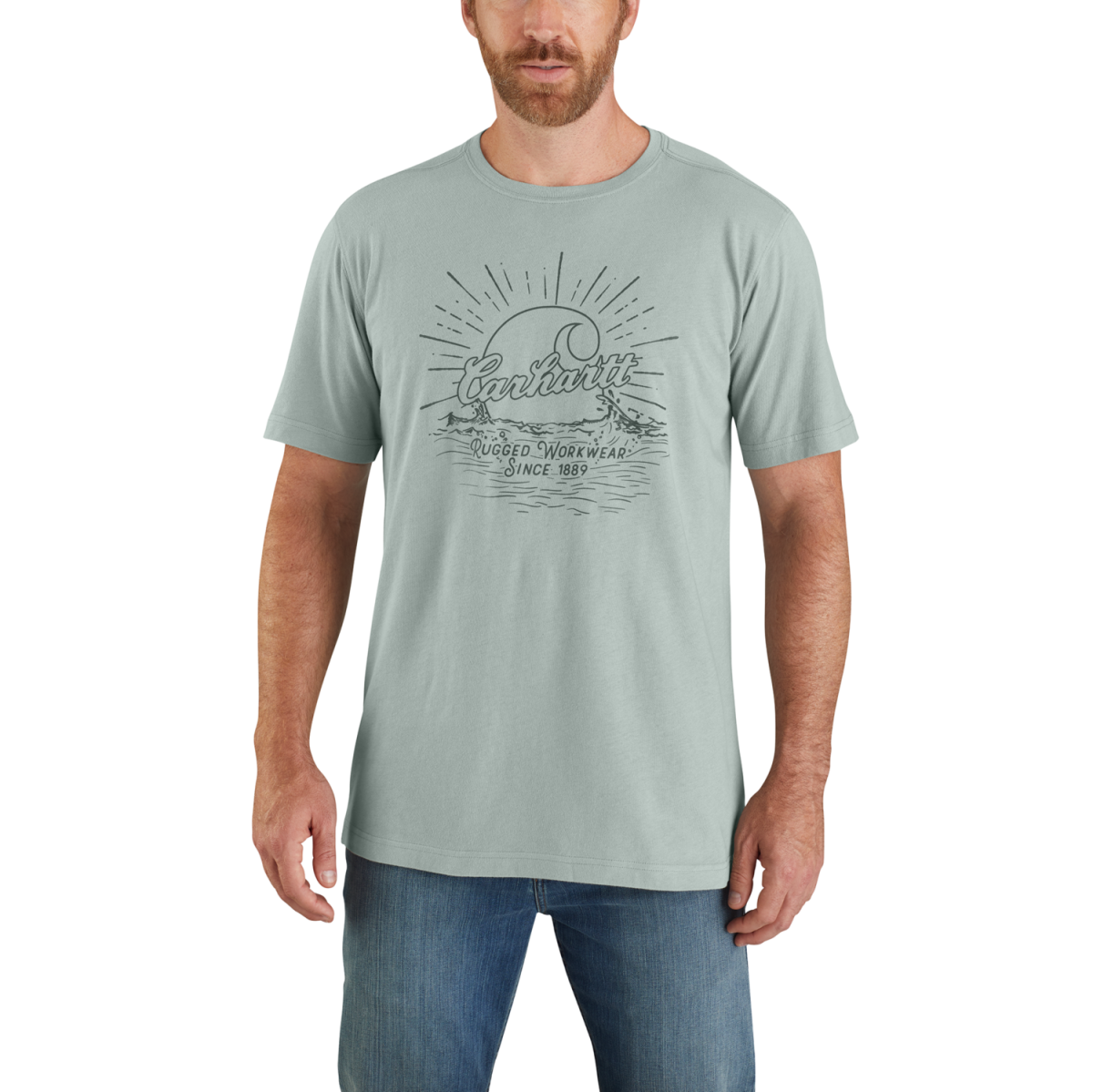 Carhartt kortärmad t-shirt med grafiskt tryck - Bild 3
