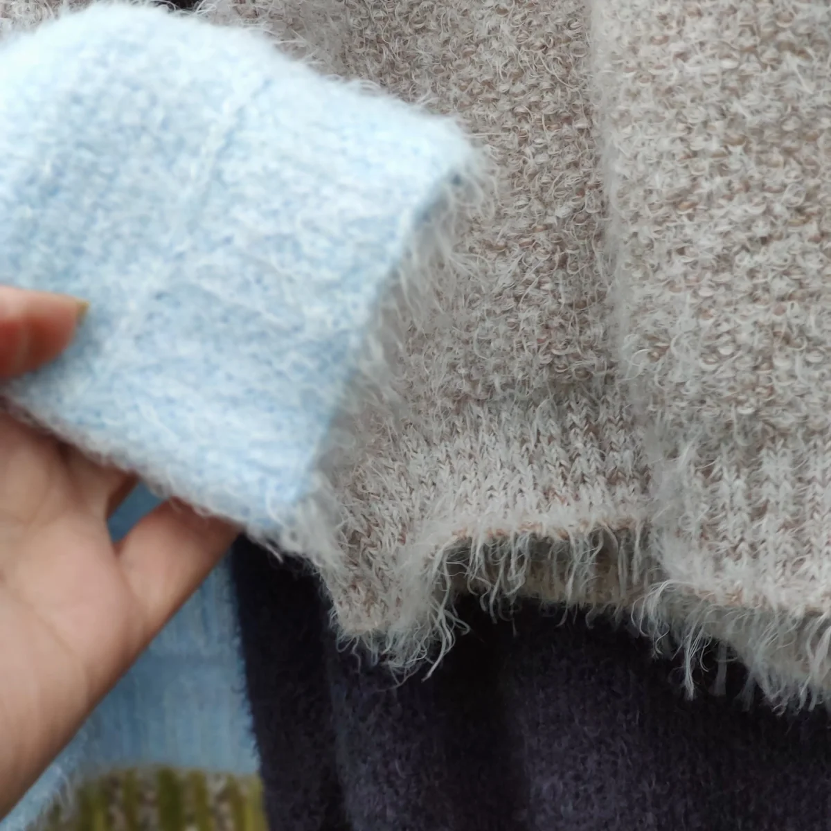 Tröja, stickad supermjuk favorit, långärmad, Marta - Bild 8