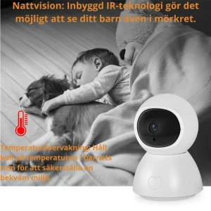 Babymonitor med Övervakningskamera