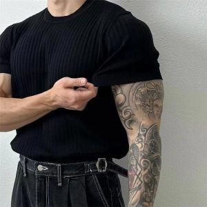 Business casual t shirt Old money stil