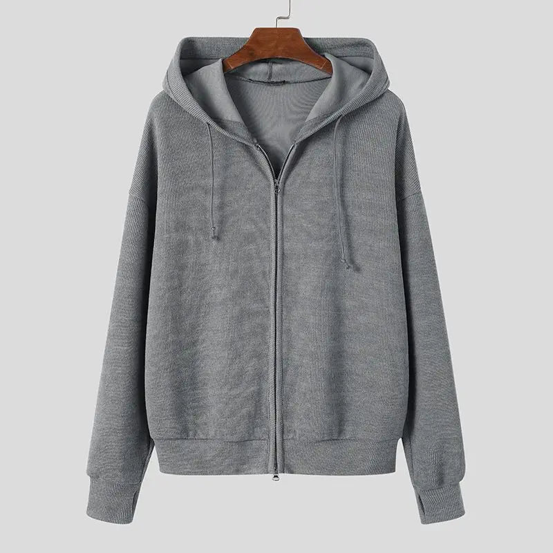 Cardigan med dragkedja i Old money stil - Bild 2