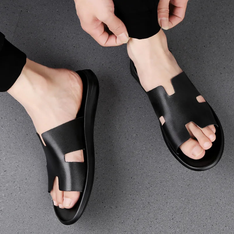 Lyxig sandal i Old money stil - Bild 2