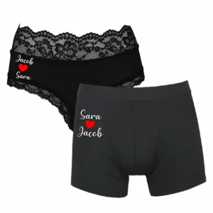 ”Love Kit Lace” med egna namn