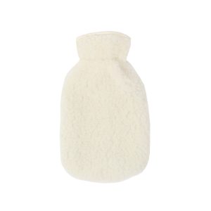 Värmeflaska gummi med ullfodral 1,7 liter