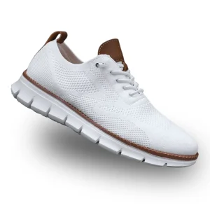 Herr Sneakers – Stickad Ovandel – Snörning – Vardaglig Passform
